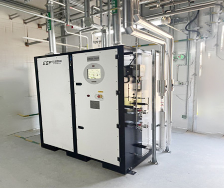 A 50-cmh hydrogen purifier for a 12-inch line in Guangdong