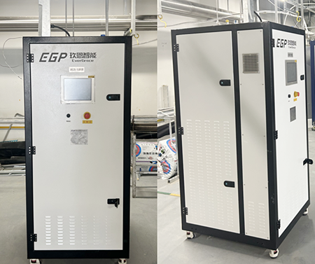 A 50-cmh argon gas purifier for a 12-inch line in Guangdong