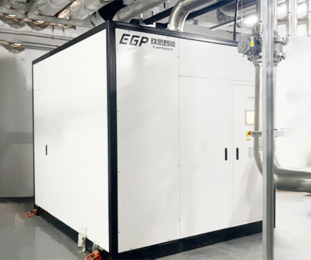 5000CMH XCDA purifier for a 12-inch line in Wuhan